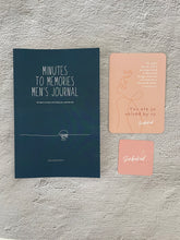 Load image into Gallery viewer, Minutes to Memories Men's Paperback Journal